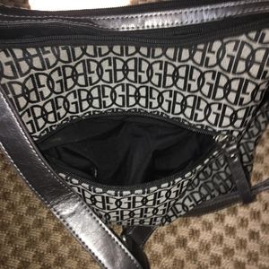 Giani Bernini Bags - Giani Bernini Hobo handbag (grey/black/silver) Giani Bernini Bags - Giani Bernini Hobo handbag (grey/black/silver)